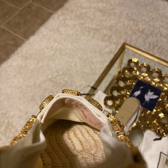 NWOB Gucci Crystal Espadrilles - Picture 5 of 10